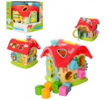 Игрушка для малыша Чудо Домик Логика, сортер, счеты, часы (0001)