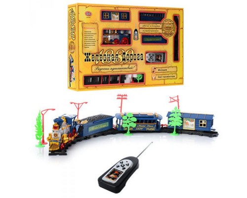 Детская Железная дорога на Радиоуправлении Музыка (укр), свет, 24 детали (0620/40351)
