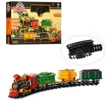 Детская Железная дорога музыка, свет, дым, 20 предметов 0621/40352