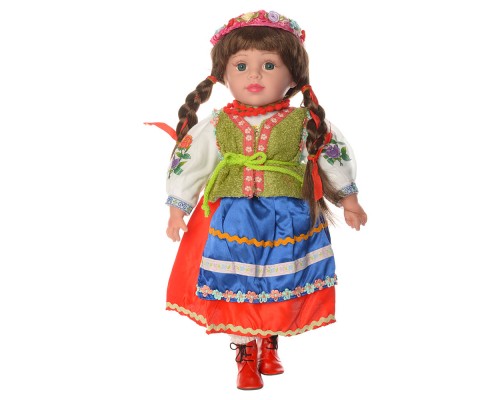 Кукла музыкальная Україночка мягконабивная 47 см (1191)
