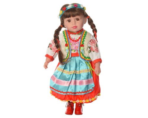 Кукла музыкальная Україночка мягконабивная 47 см (1191)