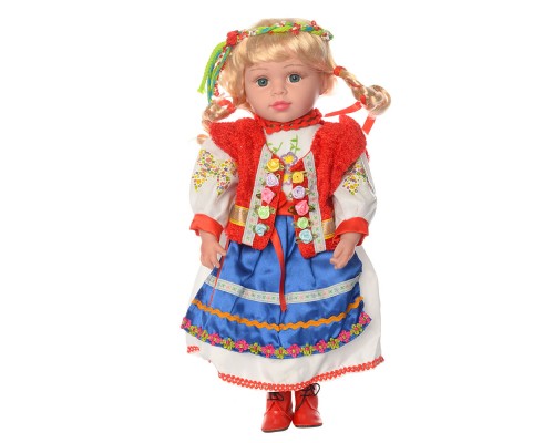 Кукла музыкальная Україночка мягконабивная 47 см (1191)