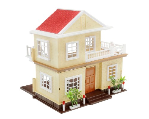 Ляльковий Будиночок 1514 Щаслива сім'я з Підсвічуванням, без меблів і ляльок