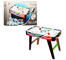 Воздушный Хоккей ZC 3005+2 Аэрохоккей, деревянный, на ножках, 85-42,5-60 см, от сети