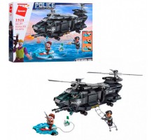 Конструктор Поліцейський вертоліт 473 деталі Qman 1928