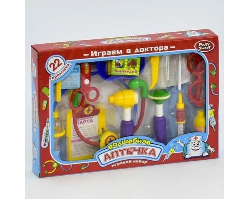 Ігровий набір Доктор 2554 Чарівна Аптечка 22 предмета