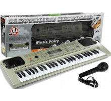 Дитяче Піаніно Синтезатор MQ-807 USB 54 клавіші LCD Display, MP3, Мікрофон