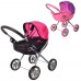 Коляска 9325A для ляльок Демісезон, 55 см колеса 4 шт 2 види