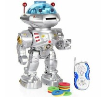 Робот на радіокеруванні, ходить, стріляє дисками (28072)