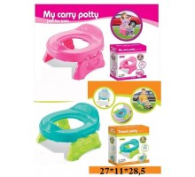 Дитячий дорожній горщик Baby Potty з пакетами, 2 в 1 (сидіння на унітаз)