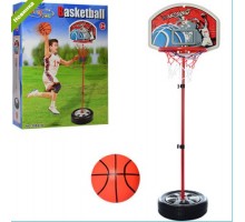  Детский баскетбол на стойке M 2927 (щит, мяч, сетка)