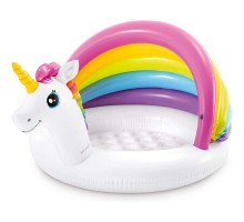 Детский Надувной Бассейн 57113 intex Единорог 127-102-69 см Интекс