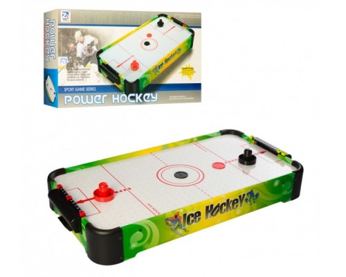 Аэрохоккей Воздушный Хоккей деревянный, 68-37 см, от батареек (3003B)