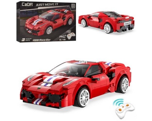 Конструктор для мальчика, машина на радиоуправлении CaDa Ford GT, 306 деталей (51072)