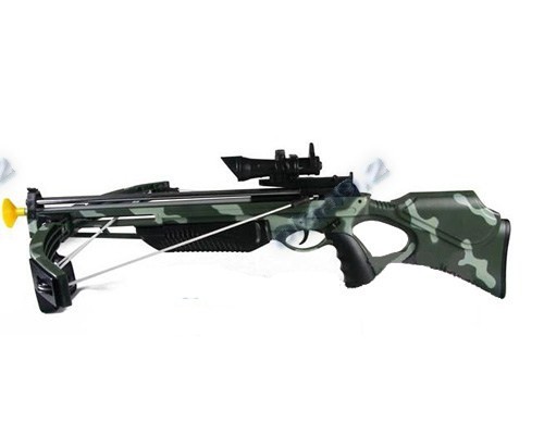 Детский Арбалет Стрелы на присосках. Лазерный прицел М 0004