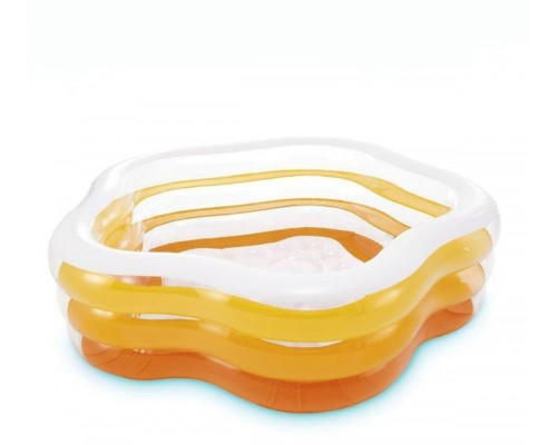 Дитячий Надувний басейн 56495 Intex Зірка Надувное дно 185-180-53 см