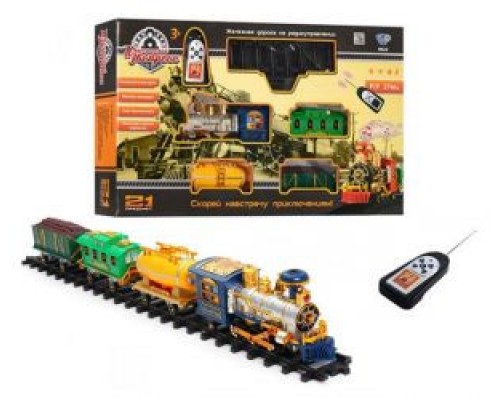 Детская Железная дорога на Радиоуправлении. Музыка, свет, дым 21 деталь 0622/40353