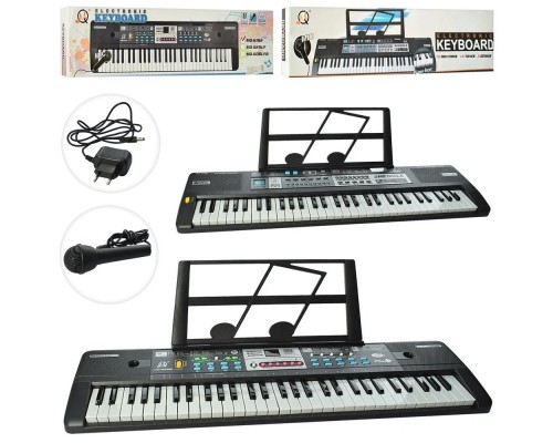 Дитячий Синтезатор MQ 6180-82 Піаніно з мікрофоном 61 клавіша 2 види