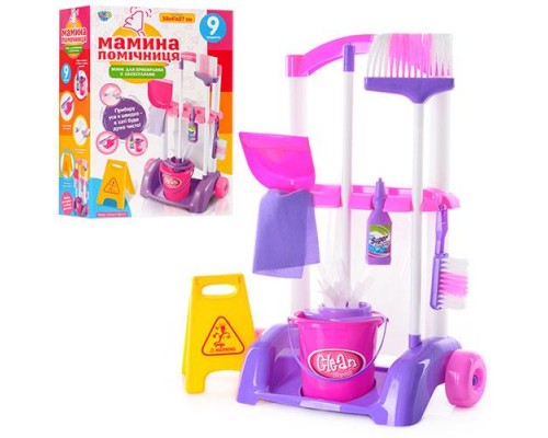 Игровой набор для уборки Мамина помощница 667 K