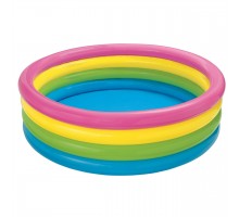 Дитячий надувний басейн 56441 INTEX Веселка 168х46 см