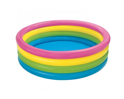 Дитячий надувний басейн 56441 INTEX Веселка 168х46 см