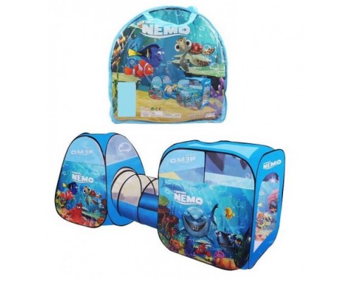 Детская Палатка с Туннелем Рыбки 8015 NM Немо 270-92-92 см