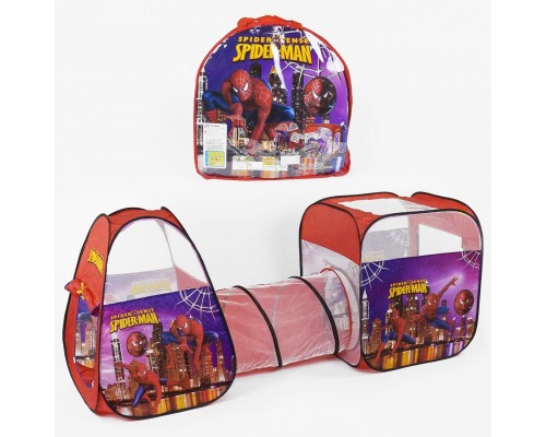 Детская Палатка с Туннелем Спайдермен 8015 SP