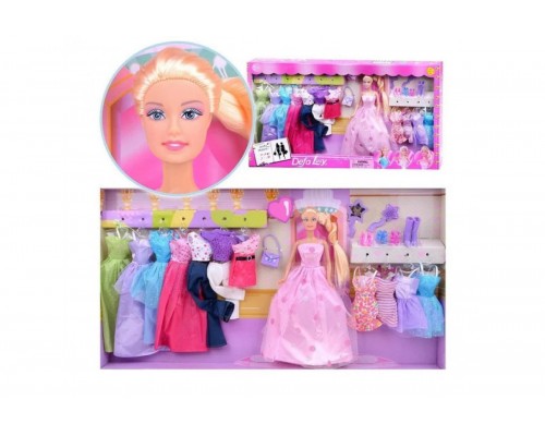 Лялька Дефа з нарядами Defa 8193