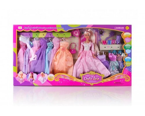 Лялька Дефа з нарядами Defa 8193
