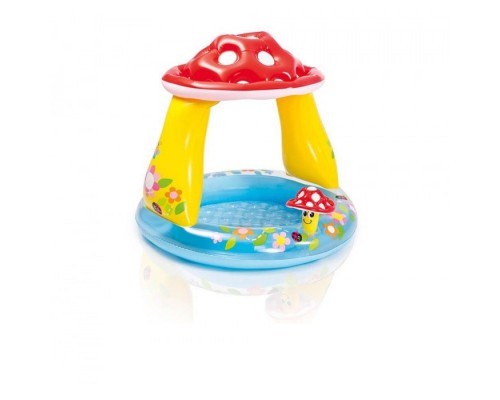 Детский Надувной бассейн 57114 Intex Грибок Надувное дно 102 - 89 см