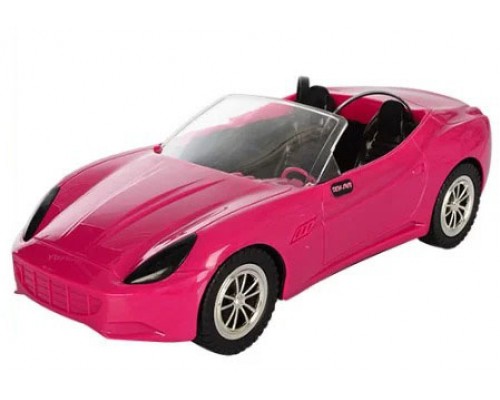 Машинка для куклы 8249 Defa Кабриолет розовый 39 см