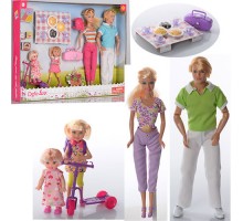 Лялька Defa 8301 Сім'я Пікнік тип барбі Дефа 