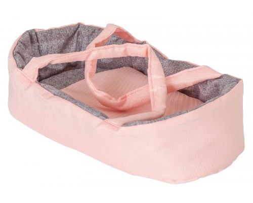 Коляска для ляльки з сумкою CARRELLO UNICO 9346 PINK Рожева