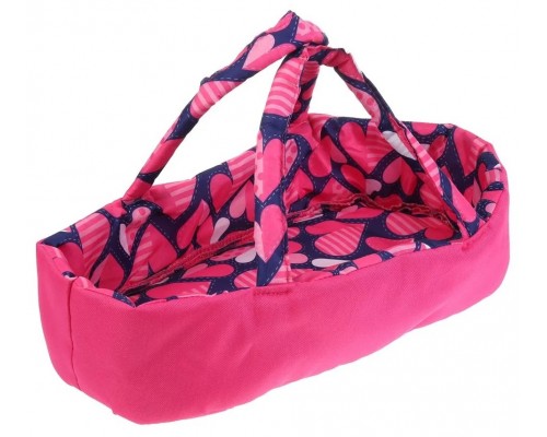 Дитяча Коляска для ляльок 9672 MELOGO з люлькою перенесенням. Регульована ручка, складаний капюшон