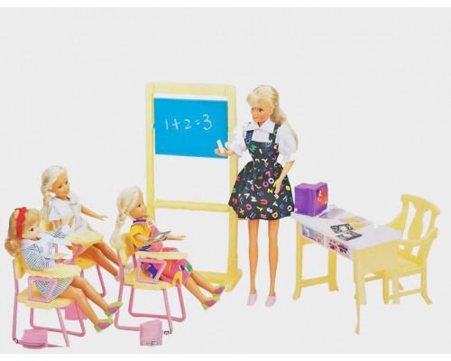 Іграшкові Меблі 9916 Gloria Школа для ляльок типу барбі.
