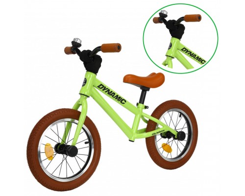 Біговел з надувними колесами 14 дюймів DYNAMIC Салатовий