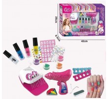 Детский игровой набор для маникюра с сушкой (666-3)