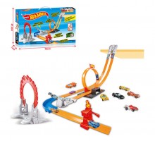 Трек Хот Віл із запуском, Петля, 2 машинки (3314)