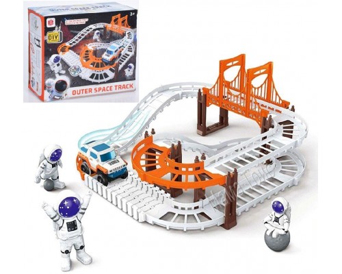 Космічний трек з машинкою та космонавтом (888-72)