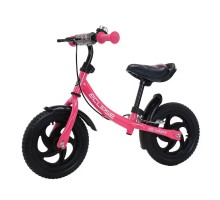 Беговел с колесами пена EVA 12 дюймов Розовый (21254/1)