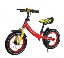 Беговел с надувными колесами 12 дюймов Красный (21259/1)