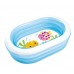 Дитячий надувний Басейн Морські друзі 163-107-46 см овальний Intex (57482)