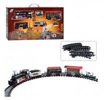 Детская Железная дорога Эра паровозов, Звук, свет, дым, длина пути 650 см (127)