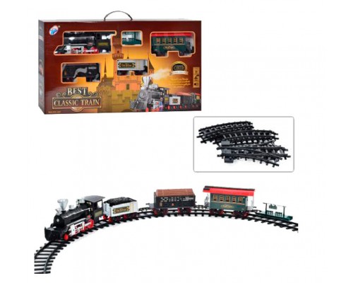 Дитяча Залізниця Ера паровозів, Звук, світло, дим, довжина колії 650 см (127)