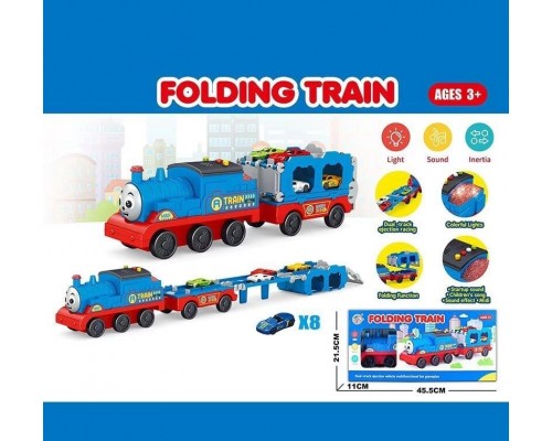 Трек з машинками Паровозик Томас зі звуком та світлом (336-1)