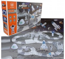 Гнучкий Авто трек з машинкою Космічна станція 332 деталі (2052)