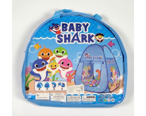 Дитячий намет піраміда Акуленок 72-72-94 см (008-29)