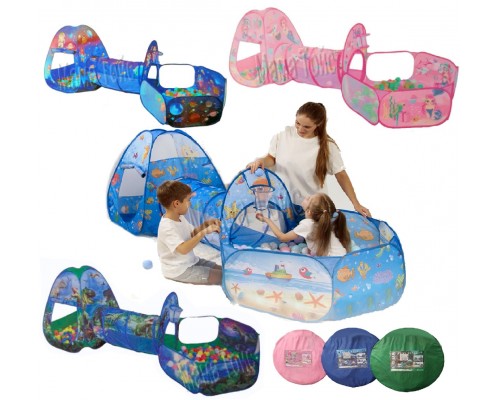 Детская Палатка с Туннелем манеж сухой бассейн 3 в 1 (058-061-064)