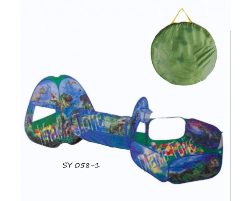 Детская Палатка с Туннелем манеж сухой бассейн 3 в 1 (058-061-064)