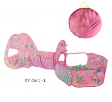 Детская Палатка с Туннелем манеж сухой бассейн 3 в 1 (058-061-064)